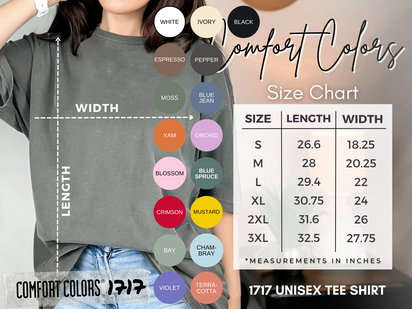 Clairo Cat - Comfort Colors® 1717 T-shirt