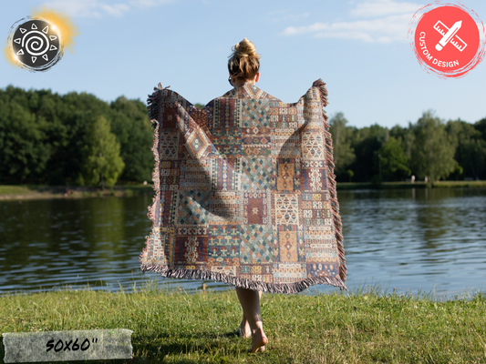 Woven Blanket - Turkish Theme