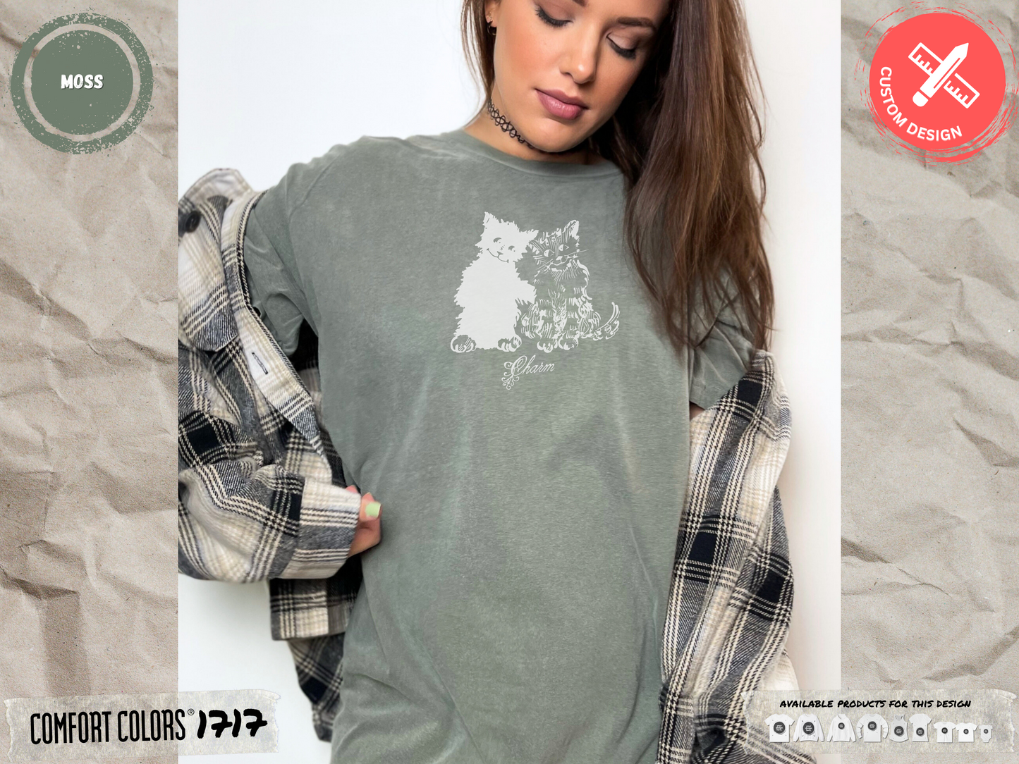 Clairo Cat - Comfort Colors® 1717 T-shirt
