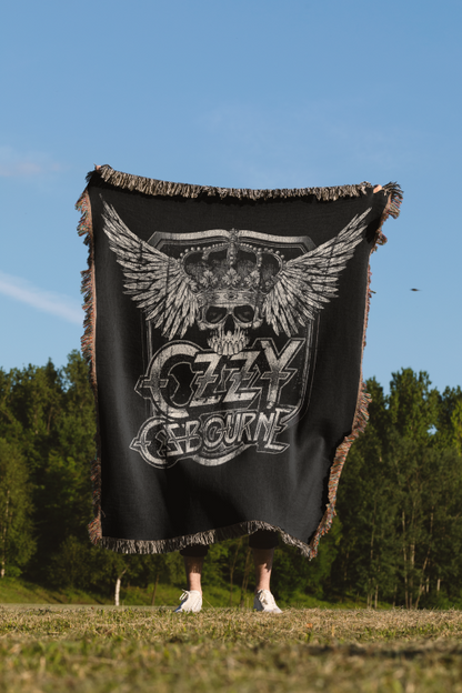 Ozzy Osbourne Woven Blanket