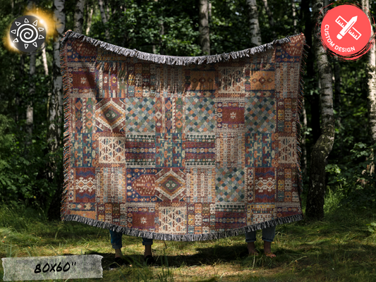 Woven Blanket - Turkish Theme