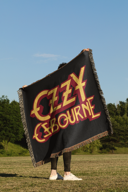 Ozzy Osbourne Woven Blanket