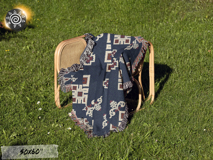 Woven Blanket - Ukrainian Theme