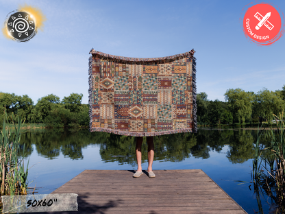 Woven Blanket - Turkish Theme