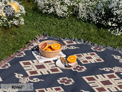 Woven Blanket - Ukrainian Theme