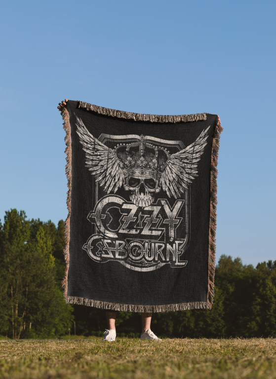 Ozzy Osbourne Woven Blanket