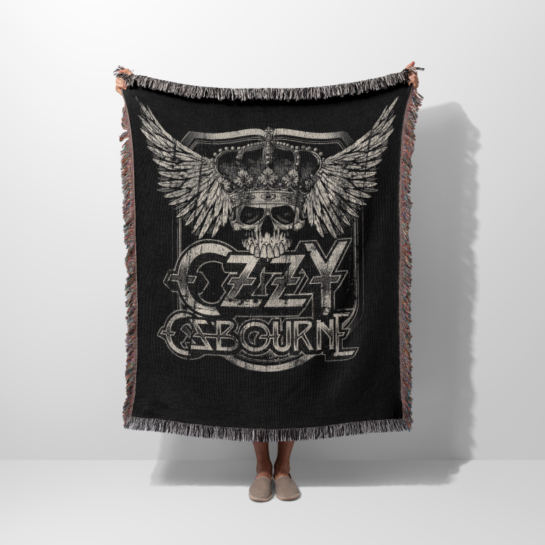Ozzy Osbourne Woven Blanket