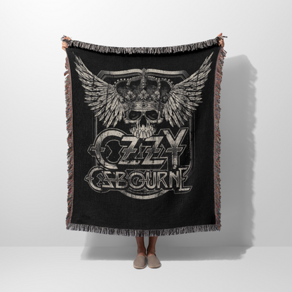 Ozzy Osbourne Woven Blanket