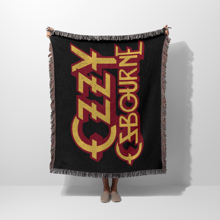 Ozzy Osbourne Woven Blanket