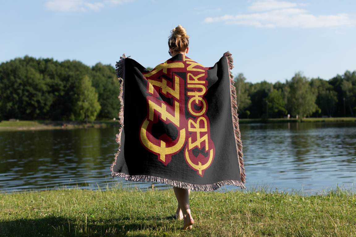 Ozzy Osbourne Woven Blanket