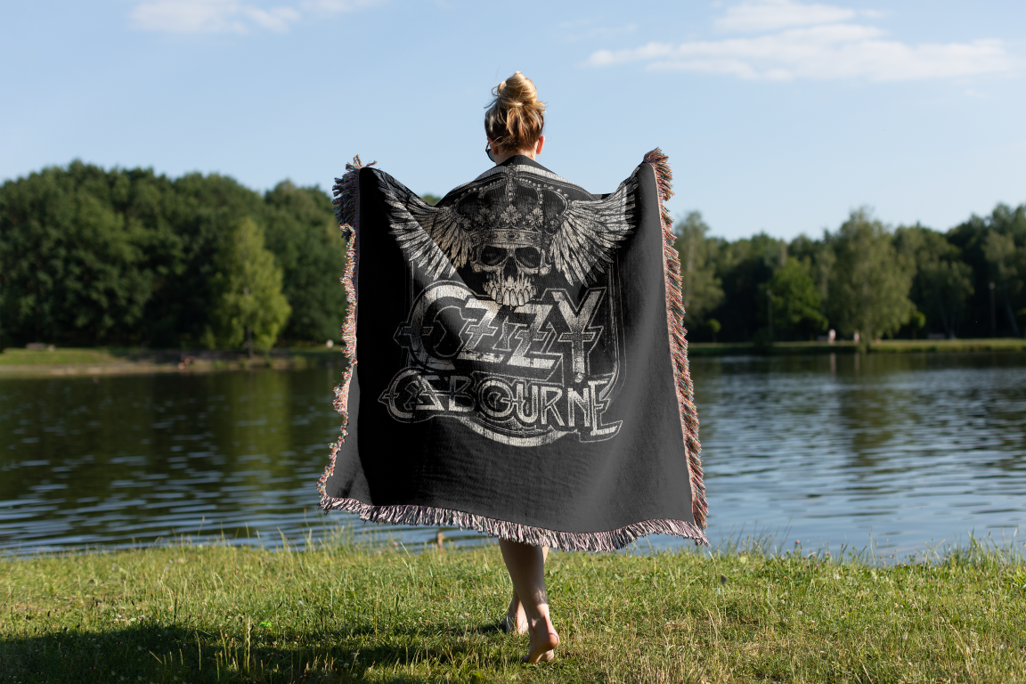 Ozzy Osbourne Woven Blanket