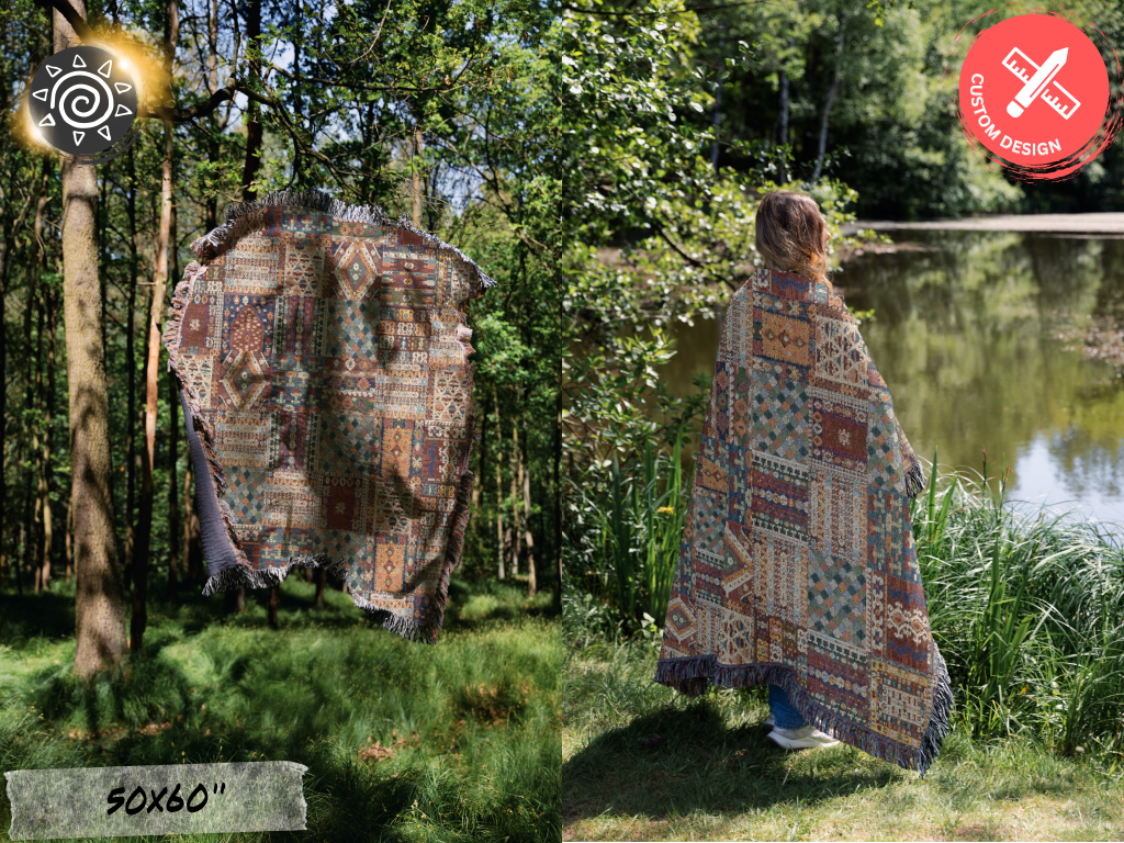 Woven Blanket - Turkish Theme