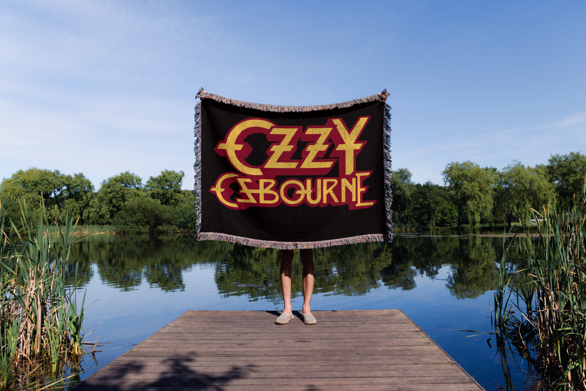 Ozzy Osbourne Woven Blanket