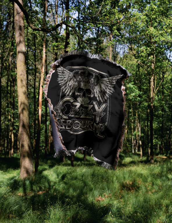 Ozzy Osbourne Woven Blanket