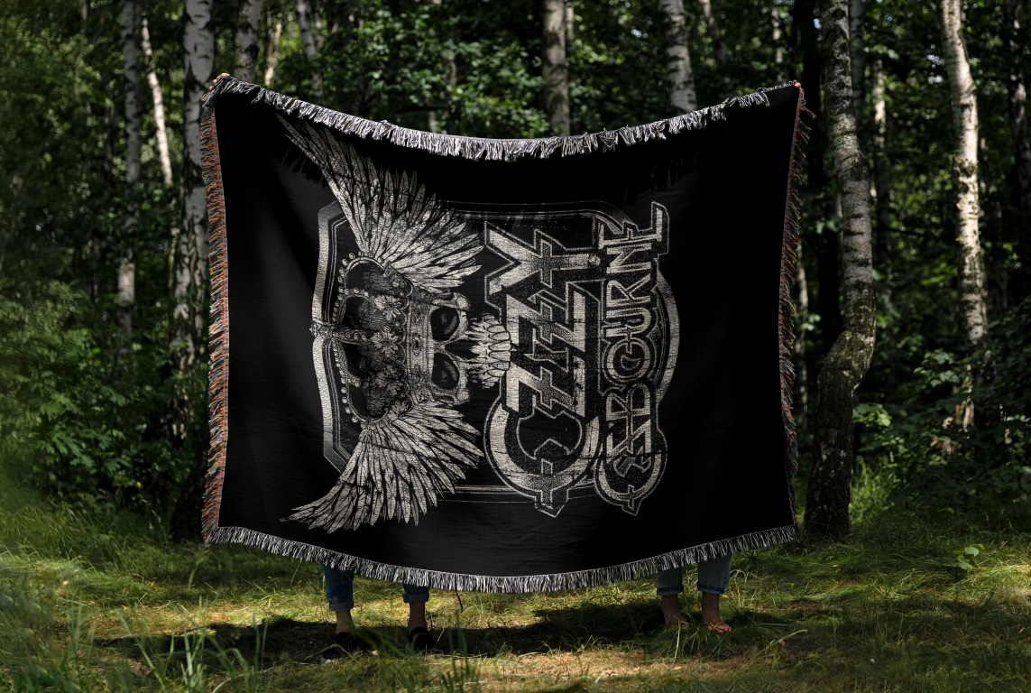 Ozzy Osbourne Woven Blanket
