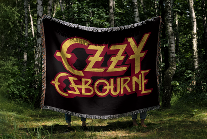 Ozzy Osbourne Woven Blanket
