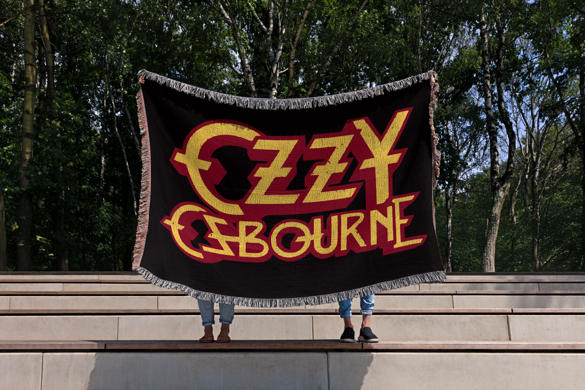 Ozzy Osbourne Woven Blanket
