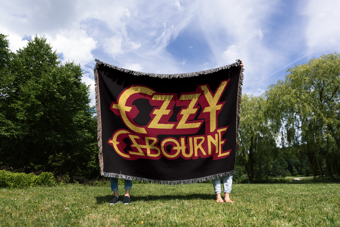 Ozzy Osbourne Woven Blanket