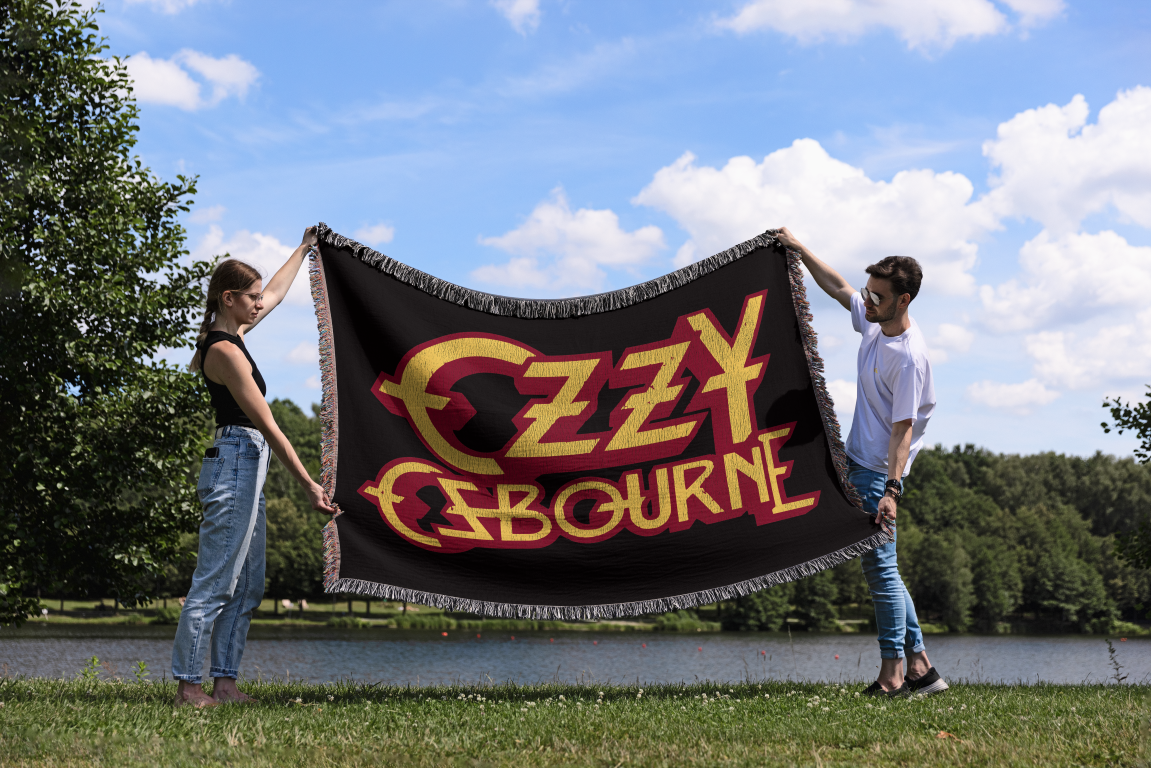 Ozzy Osbourne Woven Blanket