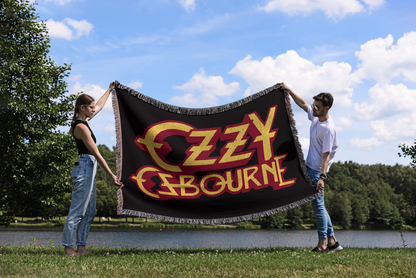 Ozzy Osbourne Woven Blanket