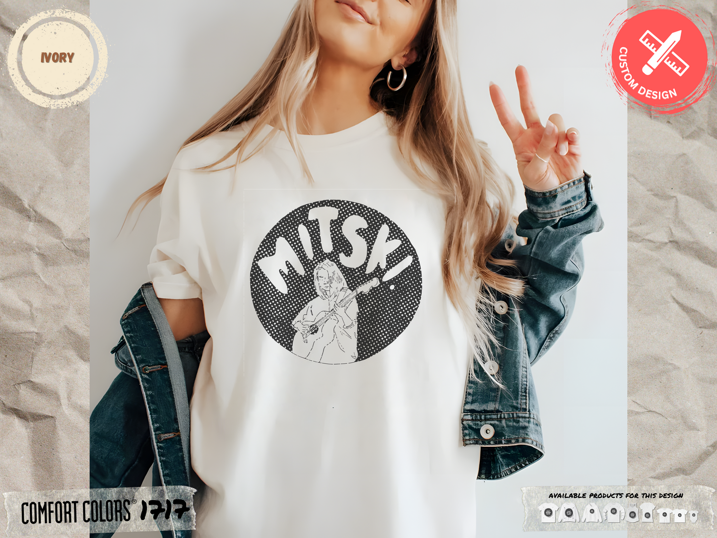 Mitski Retro Logo - Comfort Colors® 1717 T-shirt