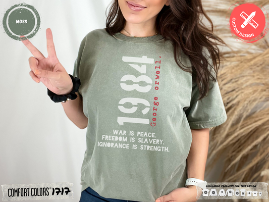 1984 George Orwell - Comfort Colors® 1717 T-shirt