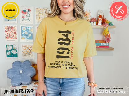 1984 George Orwell - Comfort Colors® 1717 T-shirt