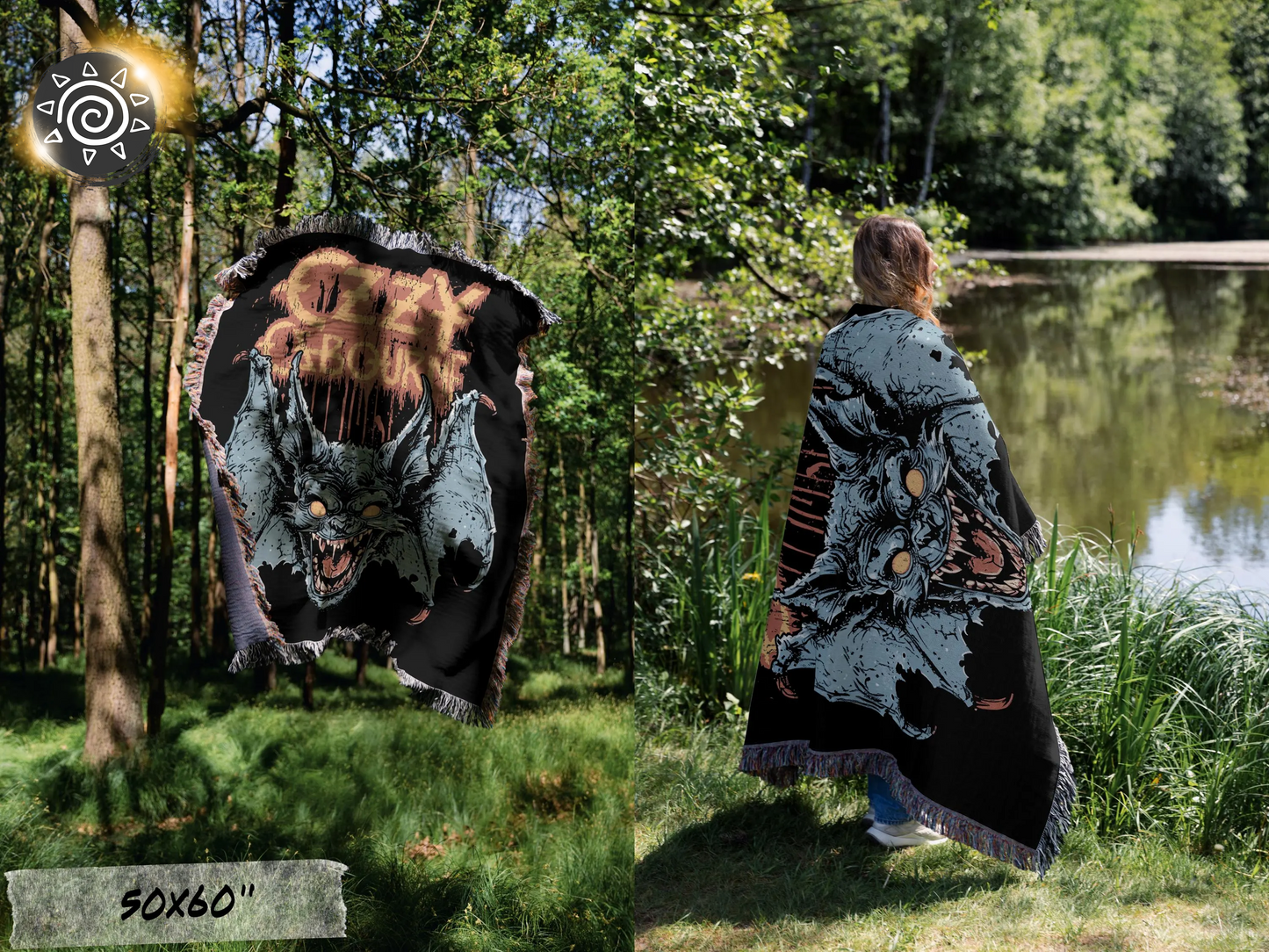 Ozzy Osbourne Woven Blanket